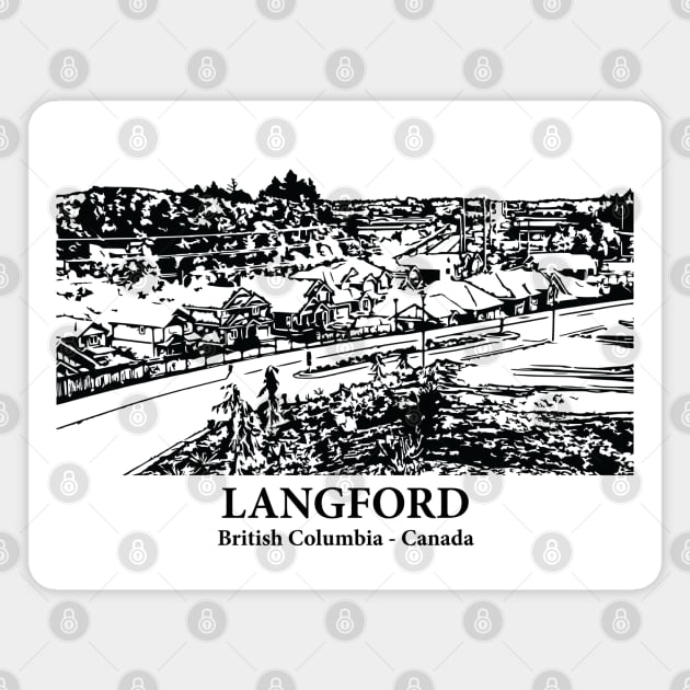 Langford - British Columbia Magnet by Lakeric